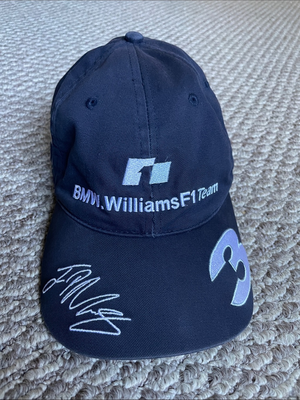 Vintage Y2K BMW f1 racing hp invent Strapback hat
